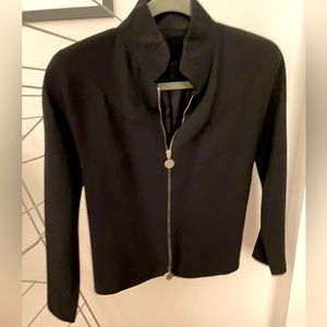 Karl Lagerfeld zip blazer